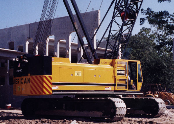 Picture of crane body built by IFG.